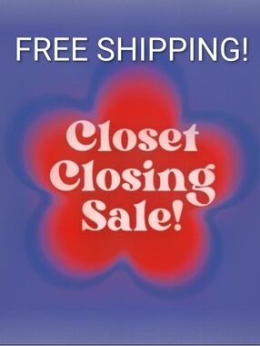 Free Shipping All Items in This Closet!